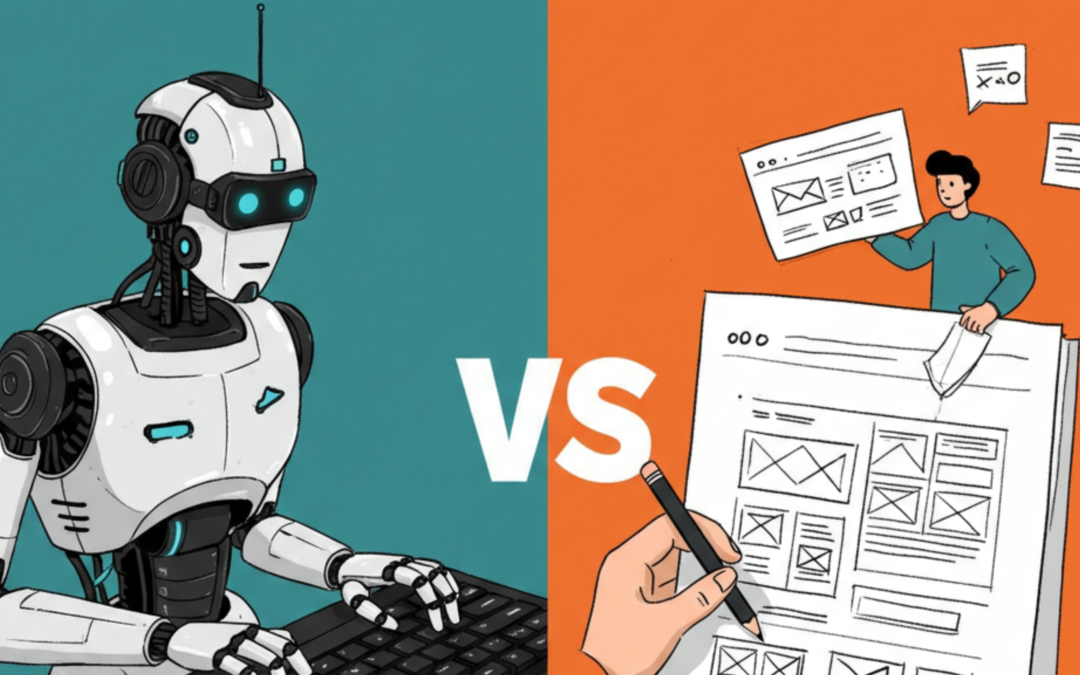 Website Made by AI vs. Website Made by a Human: Which is Better?